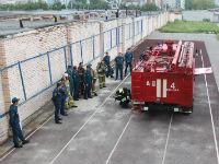 В Пензенском регионе провели показательный смотр техники для тушения пожаров